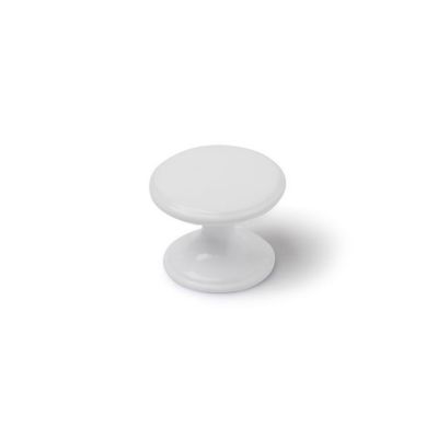 Boutons de meuble Rond zamak peint Lot de 4 H.27 x .33 x P.33 mm