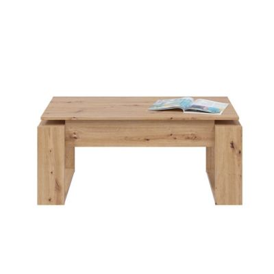 Table basse design à plateau relevable L102 cm - Ciara