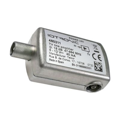 Amplificateur TV de ligne avec filtre 4G/5G