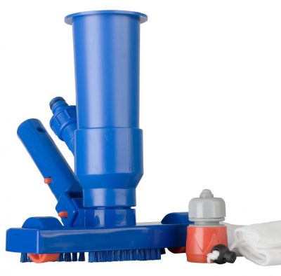 Gre Pools Nettoyeur micro venturi avec roues et brosses