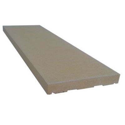 Dessus de muret plat P rigord 100 x 25 cm Castorama 