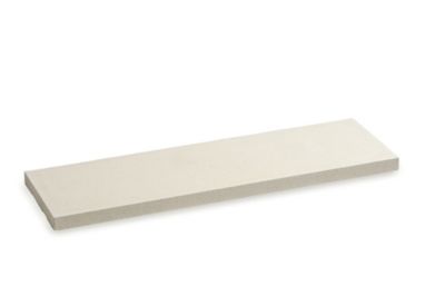 Dessus de muret plat blanc 100 x 30 cm