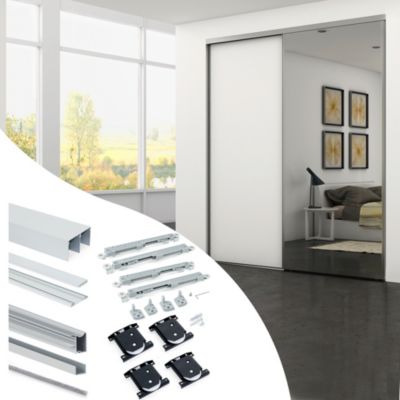 Emuca Armoire Placard 2 portes avec profils Wave18 et fermeture amortie - vue 3