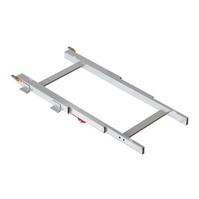 Emuca Coulisses pour table coulissante Twice Top Gris - vue 3