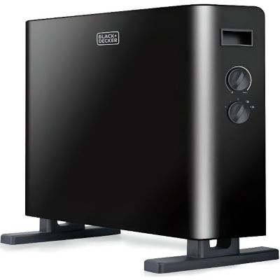 +Decker – Convecteur Mural BXCSh120 | | Programmable Jour & Semaine | Thermostat 35°C | Écran Tactile | IP24 | Fonction Fenêtre Ouverte | Montage Mural ou sur Pied | 12 m² - vue 8