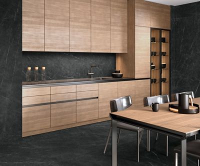 Carrelage sol et mur Oscuro Pulido 60 x 120 cm