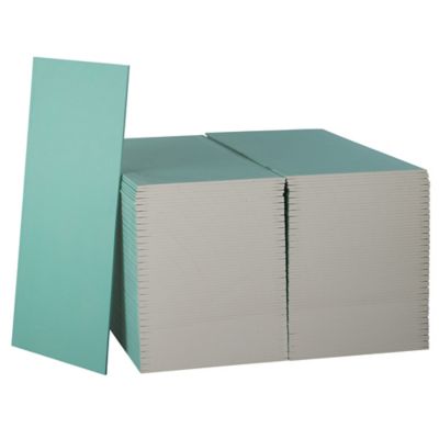 Plaque de plâtre hydrofuge Pladur 125 x 60 cm, ép.13 mm (vendue à la plaque)