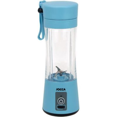 Jocca Blender portable - SWEET - 380 ml - 2000 mAh - Avec câble USB Bleu - vue 2