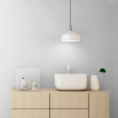 Carrelage mural blanc Blanco 30 x 60 cm