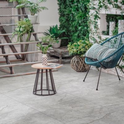 Carrelage sol extérieur Bali ivoire 30 x 60 cm