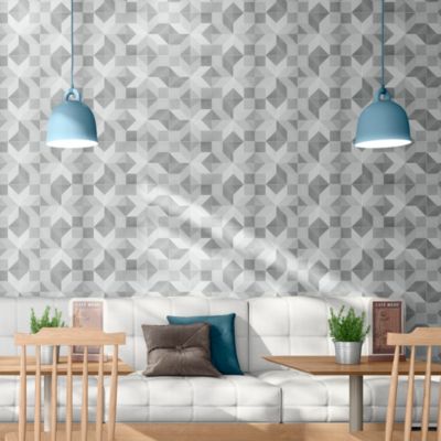 Carrelage mural gris Mana 25 x 75 cm