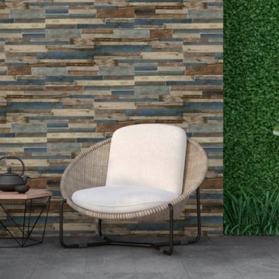 Carrelage mural bois Teide 16 x 52 cm