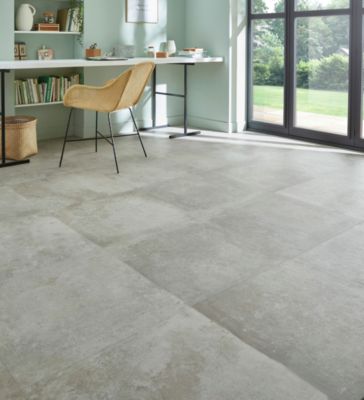 Carrelage sol intérieur aspect béton Upper 60 x 60 cm