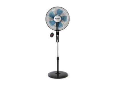 Orbegozo ventilateur sur pied noir 65 W fixe 1 vitesses