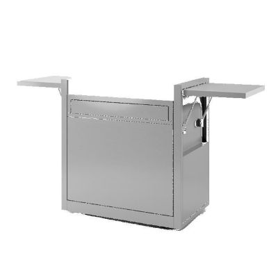 Forge Adour Chariot pour plancha inox - CHPIF60