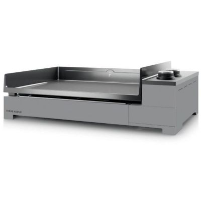 Plancha électrique Forge Adour PREMIUM 60 Acier Noir et Gris