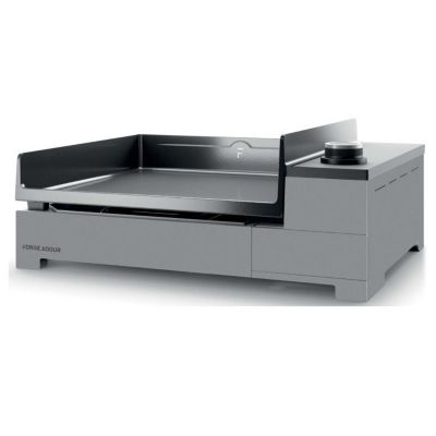Plancha électrique Forge Adour PREMIUM 45 Acier Noir et Gris