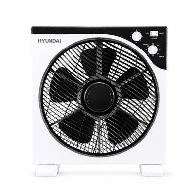 Hyundai Hybf30b Ventilateur Box Fan Minuteur 2 H 3 Vitesses Neuf - vue 4