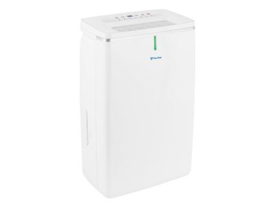 Déshumidificateur avec compresseur /j – Contrôle efficace de 'humidité idéal pour les maisons jusqu'à 30 m² avec panneau LED drainage continu et fonction séchage du linge