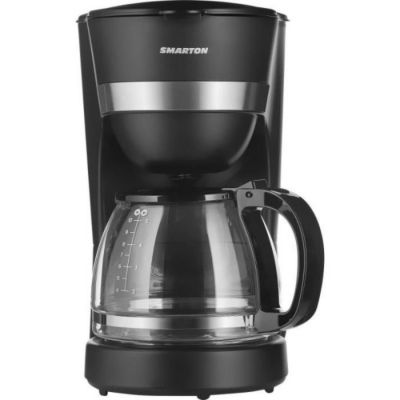 Smarton Home Electronics Cafetière filtre Smarton CE 300 - Prépare 10 tasses - Fonction anti-goutte - 600 W Noir - vue 3