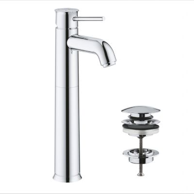 Mitigeur Lavabo GROHE Start Classic Chrome Économie d'eau Montage rapide