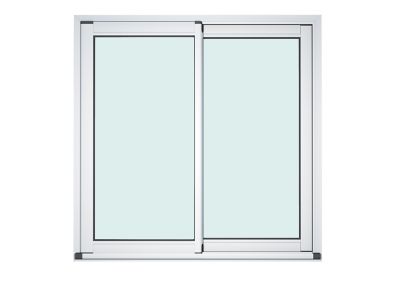 Baie vitrée coulissante alu - l.180 x h.215 cm