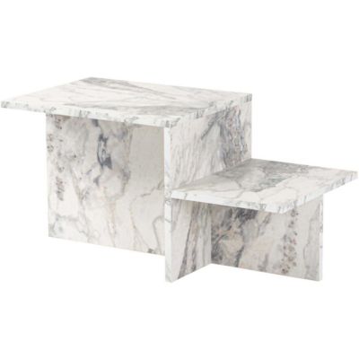 Table basse en aggloméré 80x40x40 cm Harmony