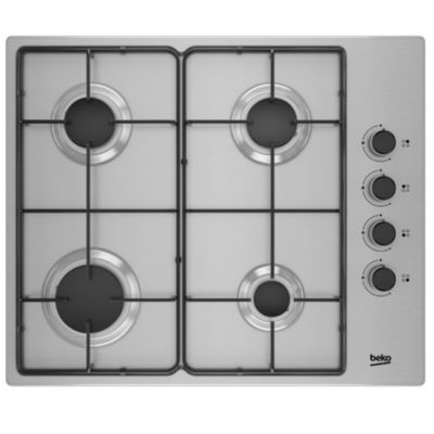 Plaque Gaz Beko HIGG64123SX – 4 Foyers, Inox, 7900W - vue 5