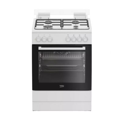 Beko Fbe62011wc Four Et Cuisinière A Electrique Gaz Blanc - vue 3
