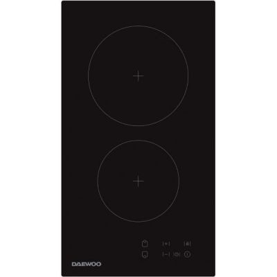 Plaque De Cuisson Vitrocéramique DAEWOO BH3VTF19BNM – 2 Foyers, 3000 W - vue 3