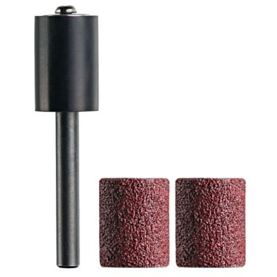 Mandrin et bande de ponçage Dremel