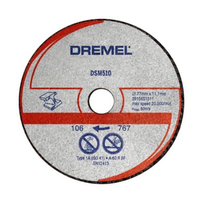 3 disques de coupe abrasif (DSM510) Dremel