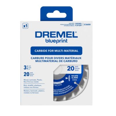 Lame matériaux pour scie circulaire CS600 DREMEL Blueprint