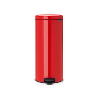 Poubelle à pédale coloris rouge Brabantia NewIcon 30 L - Brabantia