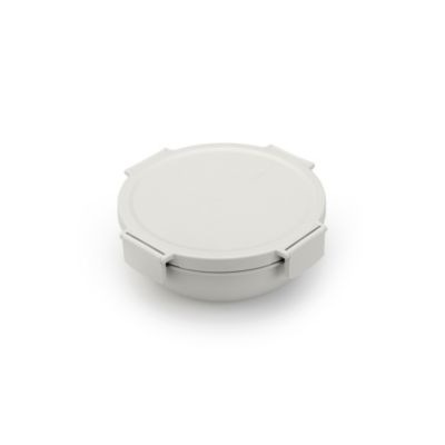 Boîte à salade ronde Brabantia Make & Take gris clair