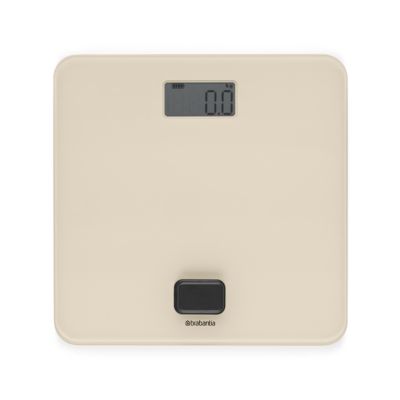 Pèse-personne digital LCD sans piles, beige, Brabantia ReNew