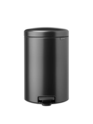 Poubelle à pédale coloris gris Brabantia NewIcon 20 L - Brabantia