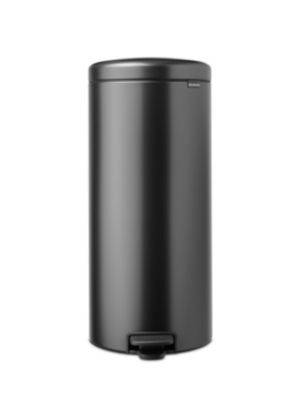 Poubelle à pédale coloris gris Brabantia NewIcon 30 L - Brabantia