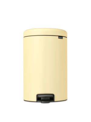 Poubelle à pédale coloris jaune Brabantia NewIcon 20 L - Brabantia