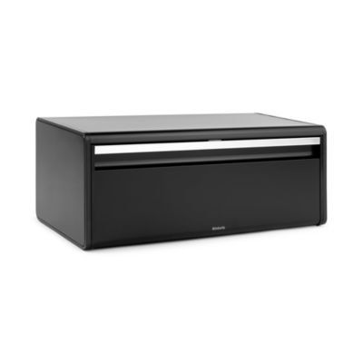 Boîte à pain couvercle fermeture aimantée en acier Brabantia