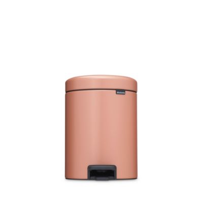 Poubelle de salle de bains à pédale en acier cuivre Brabantia NewIcon