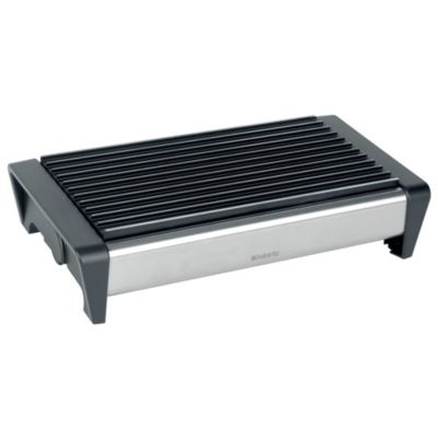 Brabantia Chauffe-plat 2 bougies Steel brilliant