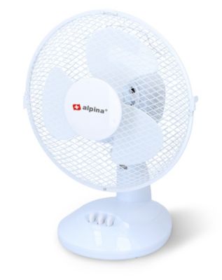 Ventilateur de table oscillant et inclinant ø23 cm 23W, 2 vitesses