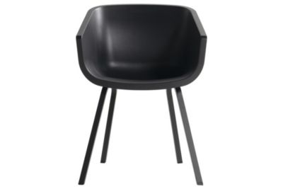 Chalet & Jardin Lot de 2 chaises Amalia Element en résine pieds en aluminium