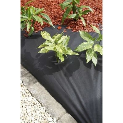 Nappe de paillage - noir 50 gr/m2 - 1x10 m