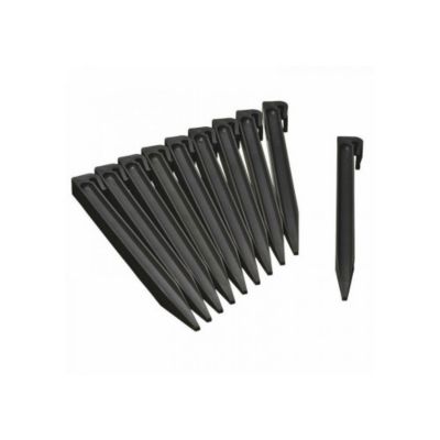 Ancres pour bordure de jardin en polypropylène NATURE H26 7 x 1 9 x 1 8 cm - vue 3