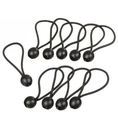Fixation Ã©lastique pour nattes et Ã©crans brise vue Ã  Åillets - 10 x