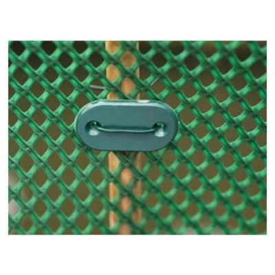 Set de 26 fixations pour mailles NATURE Attache + brin 14 cm fil de fer plastifié - vue 2