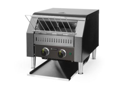 Toaster constant double - Hendi - Noir - l36.8- L0.1- P41.8- h38.7- Inox