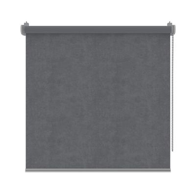 Store enrouleur occultant Velours gris 40 x 160 cm